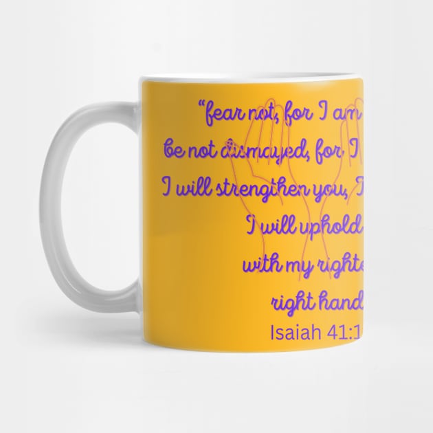 Isaiah 41:10 by Lili's Designs